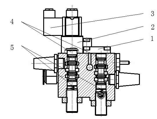 Efficient energy-saving adjustable electronic control electrolytic aluminum crust breaking valve terminal system