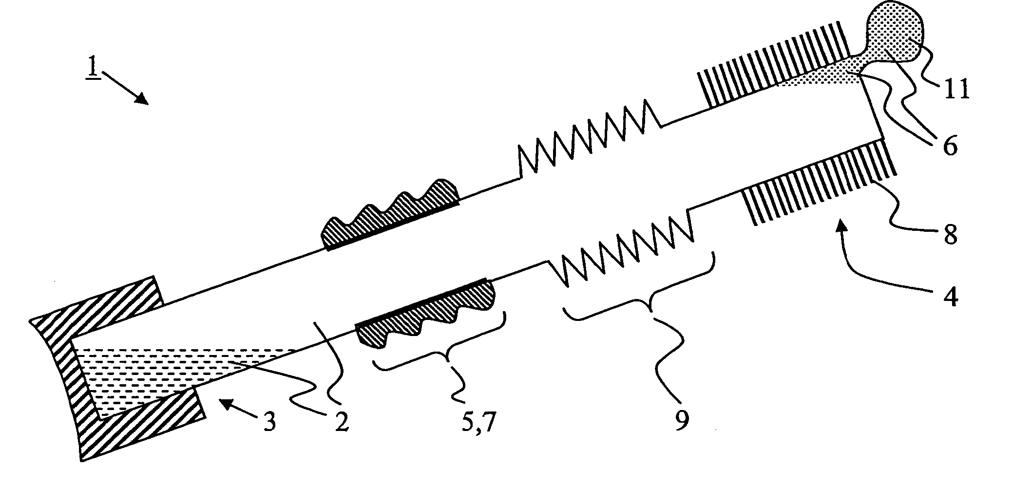 High voltage circuit breaker with cooling