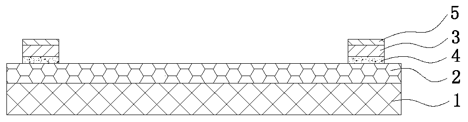 Thermoelectric separation LED substrate and manufacturing method thereof