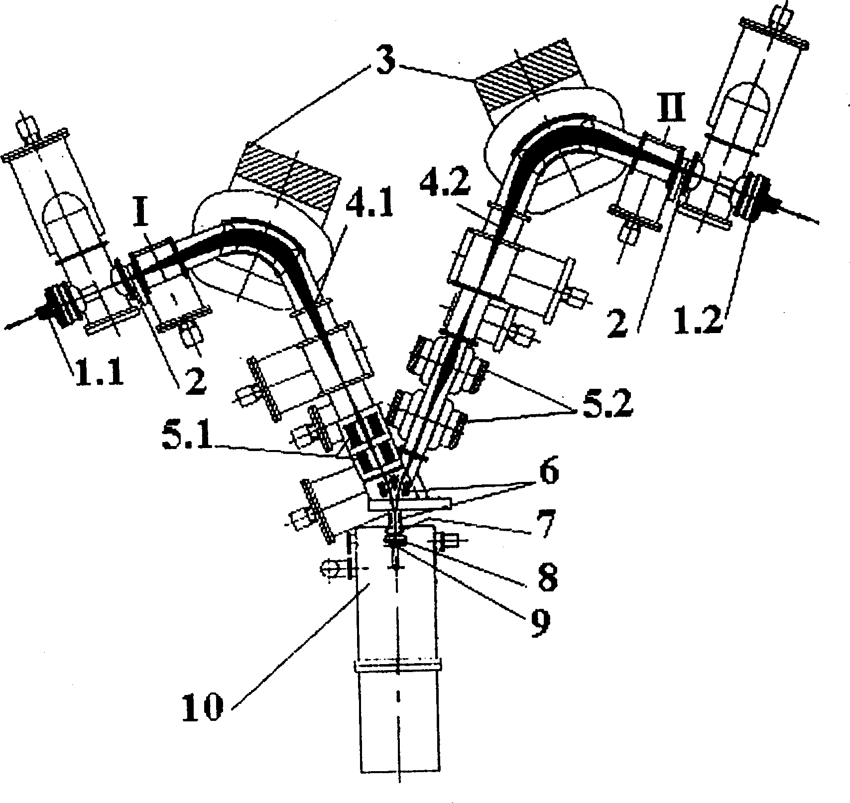 Method for preparing film material of metal hafnium