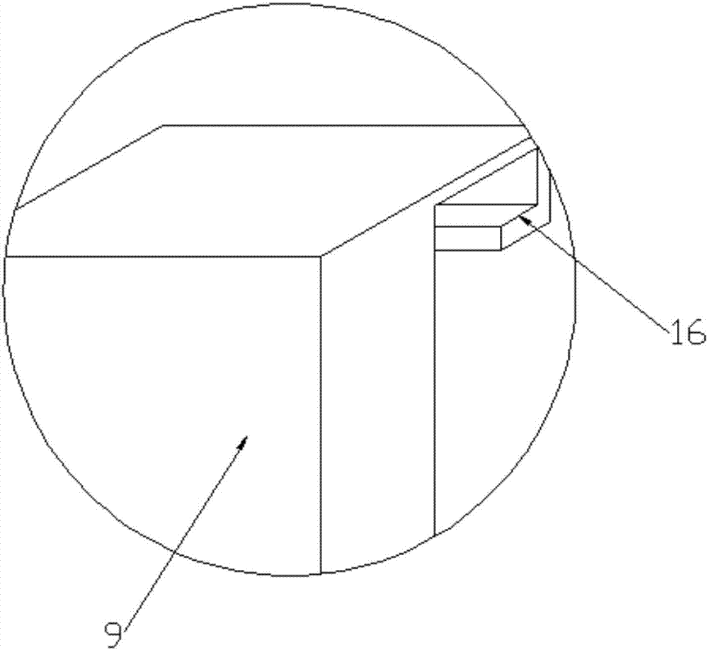 Granule agitator for processing building material