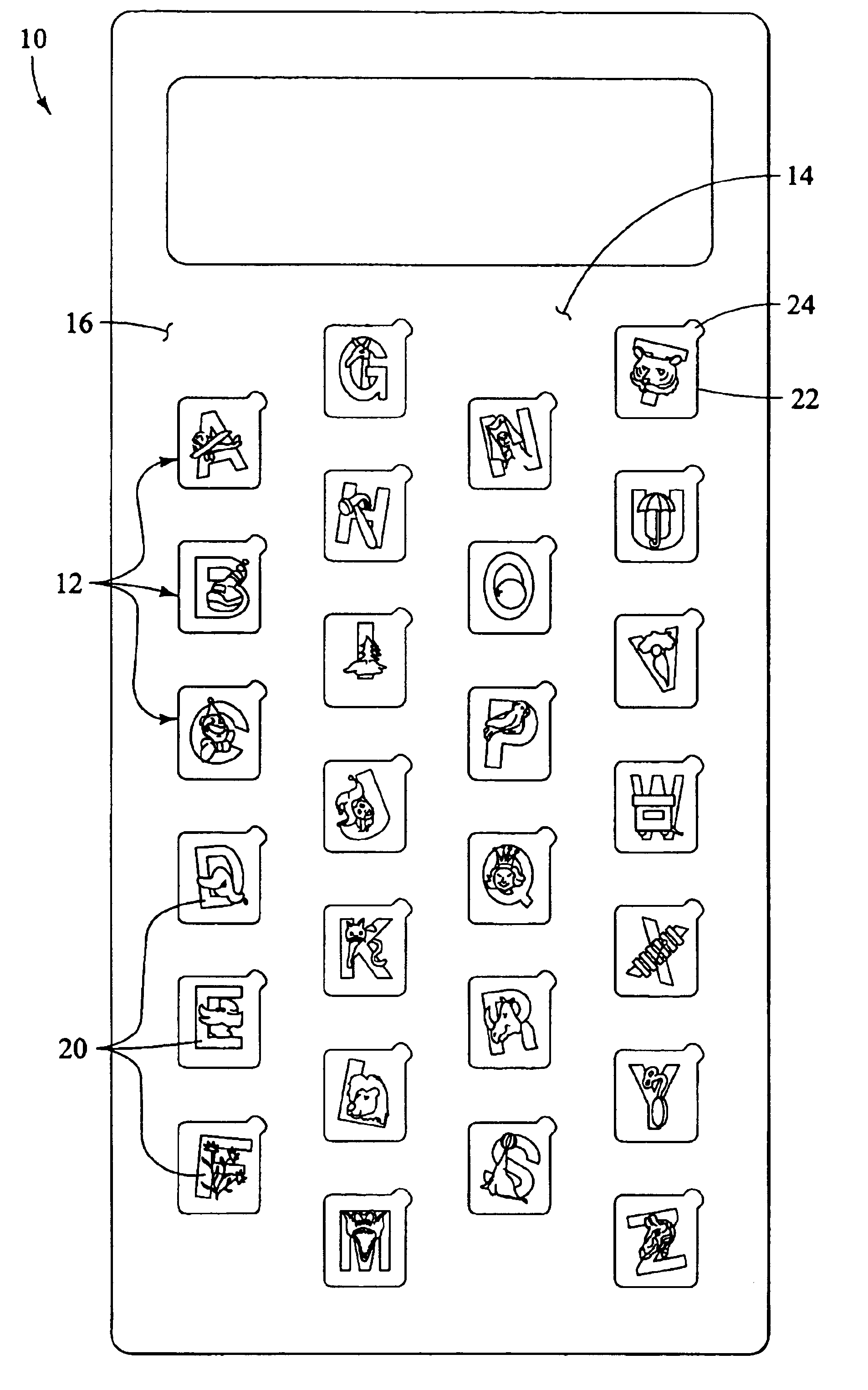 Printable, reusable key masks