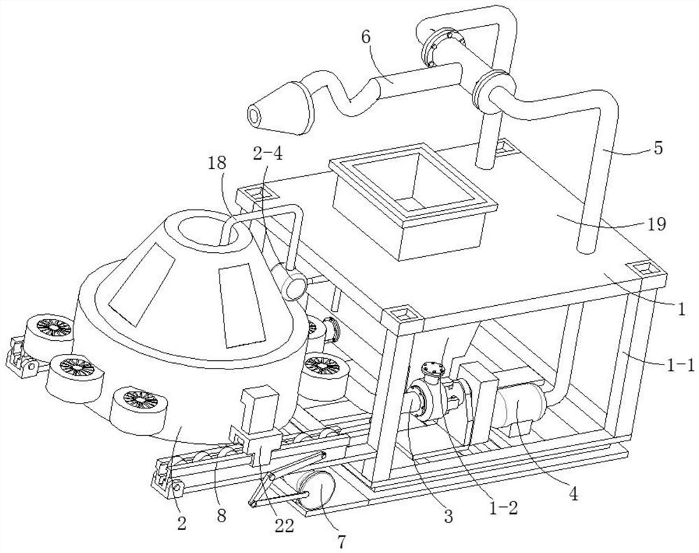 Water treatment purification tank purifying agent adding device and using method thereof