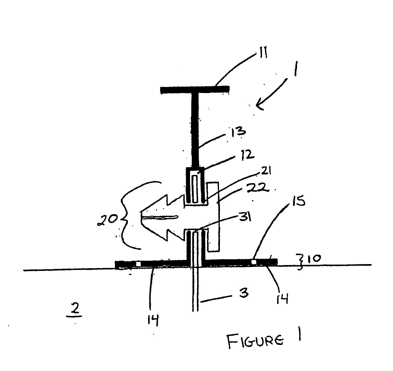 Stud system for insulation of concrete structures