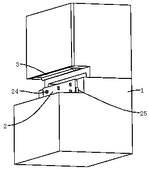 Tool adjusting mechanism for plate shearing machine