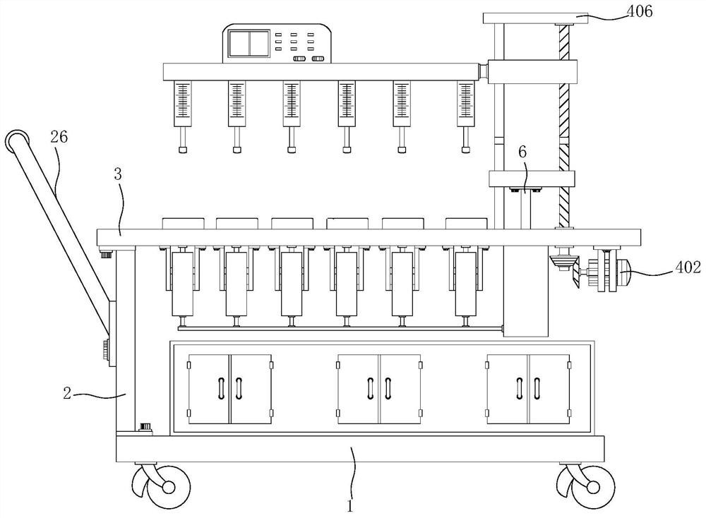 Digital display thickness gauge for optical lens production and capable of performing batch operation