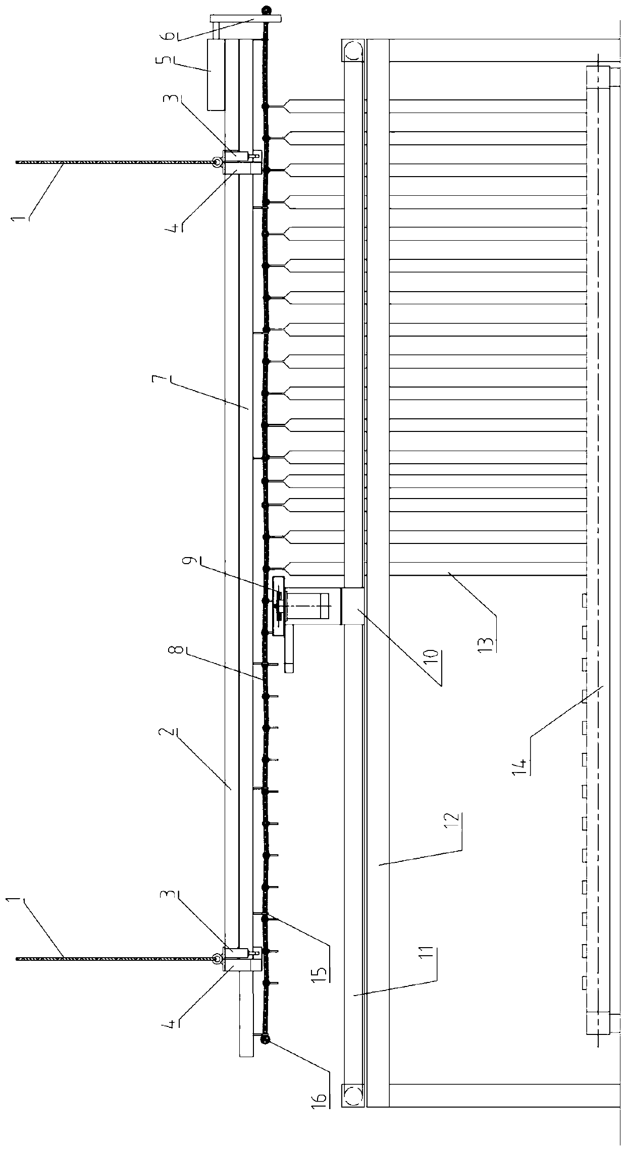 Cutting method and device and cutting method for hung kelp