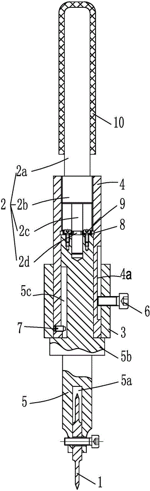 Cable special stripping cutter