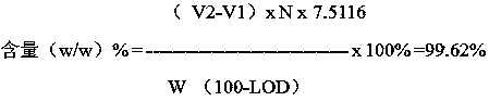 Detecting method for 2, 5-dyhydroxy-1, 4-dithiane content