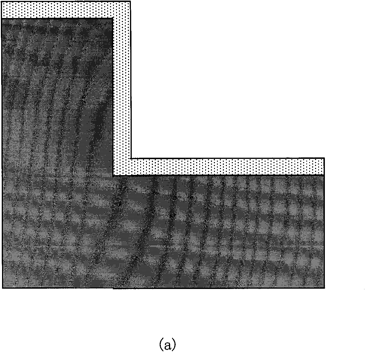 Method for carbon nano tube to achieve vertical interconnection of upper and lower layers of conductive material