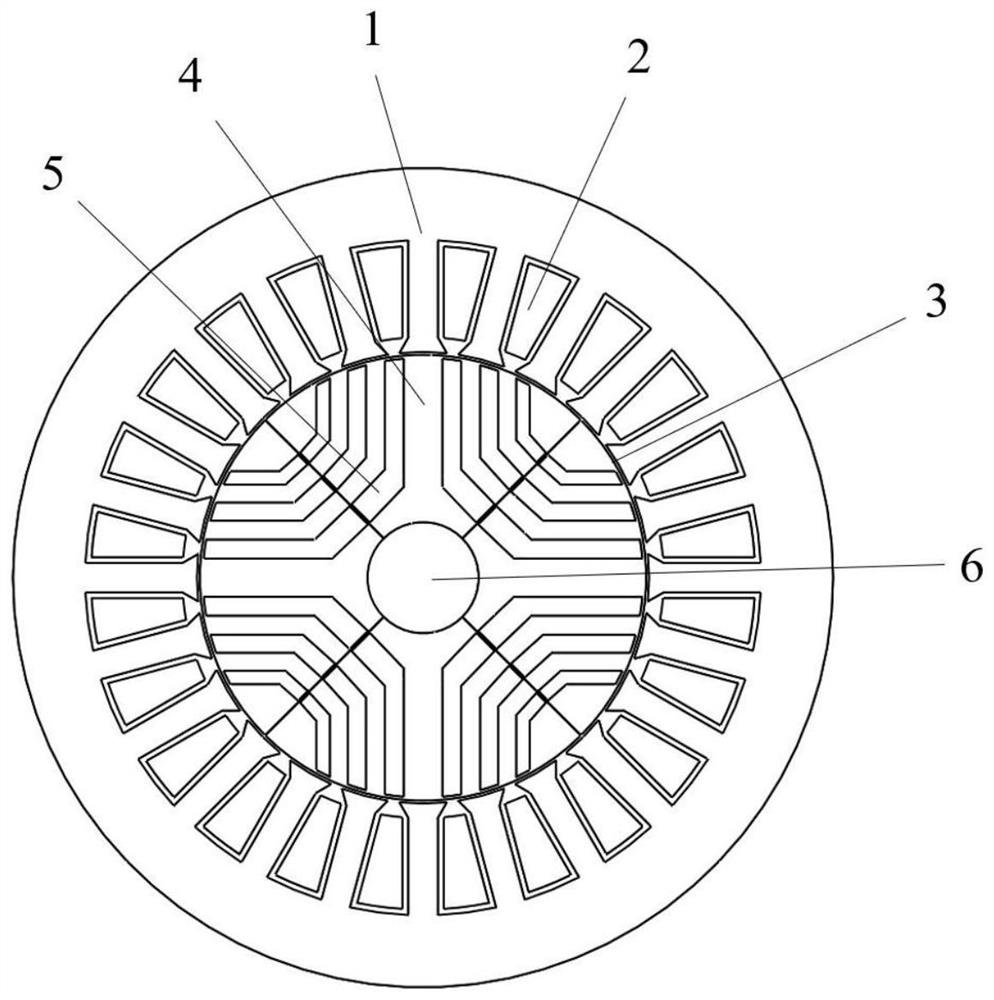 Orientation silicon steel sheet rotor core and synchronous reluctance motor