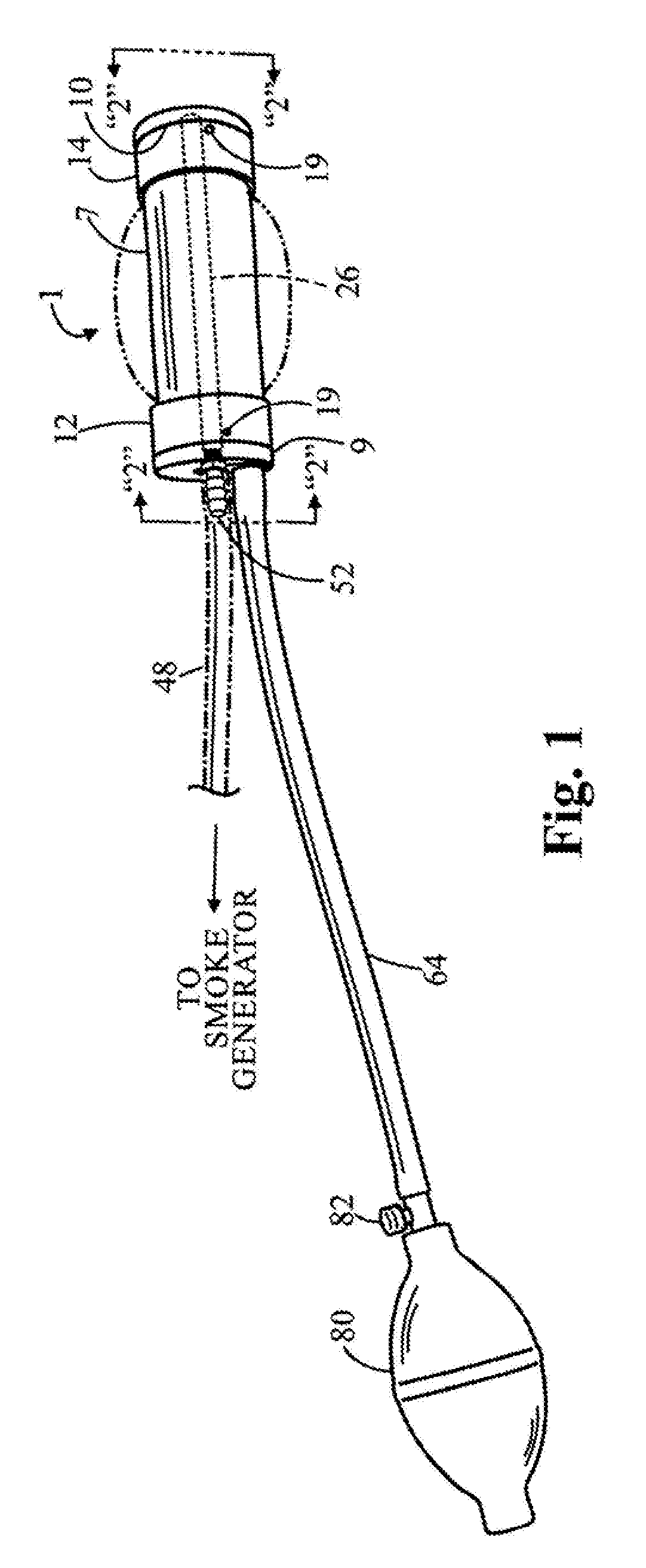 Flexible universal bladder tool for detecting leaks in a closed fluid system