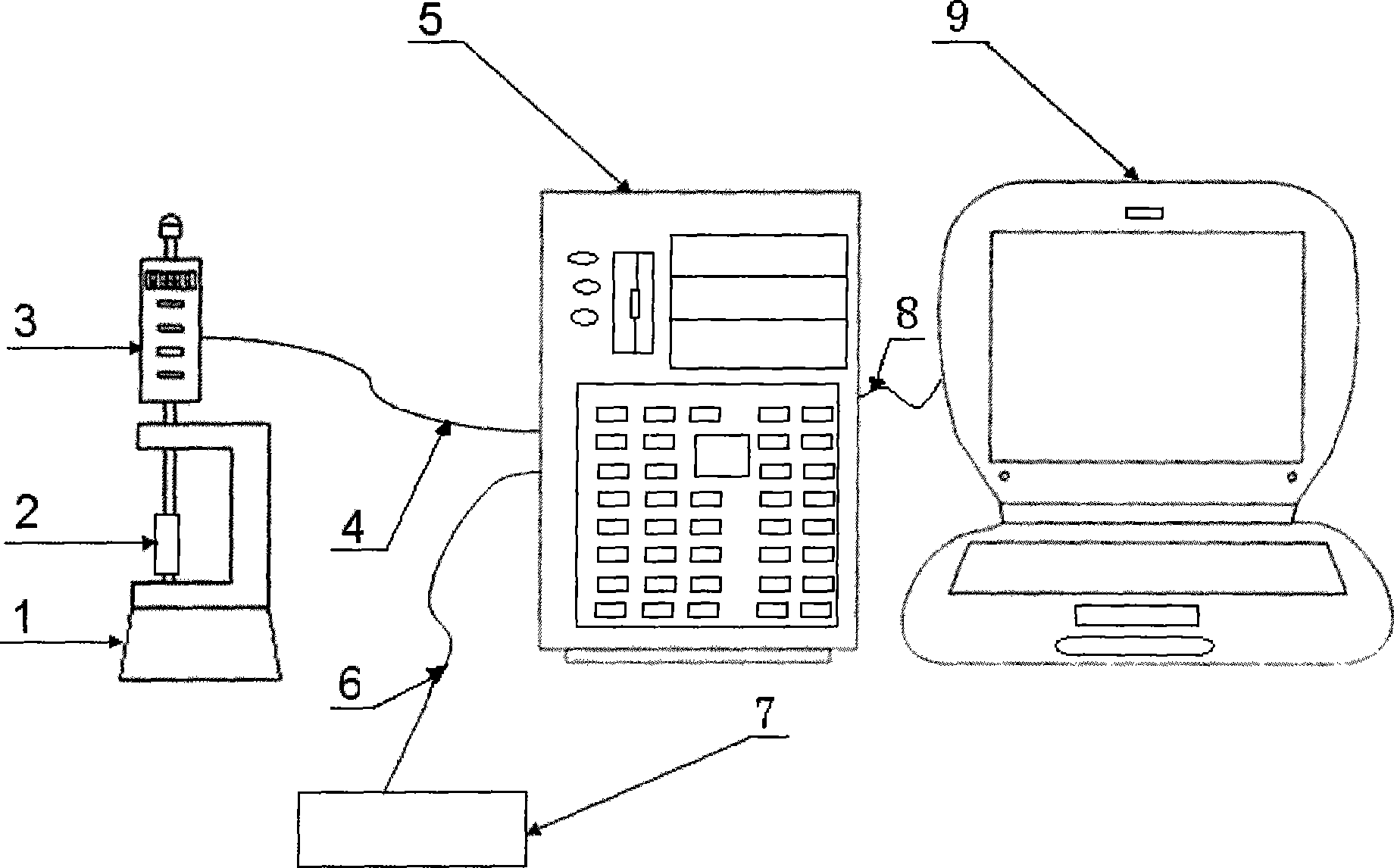 Method and system for detecting nuclear fuel burnable poison core block integrative dimension