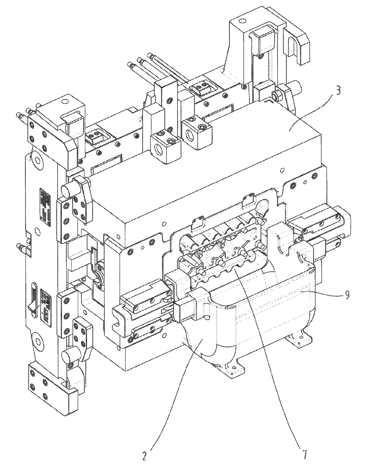 Method for casting a cast part