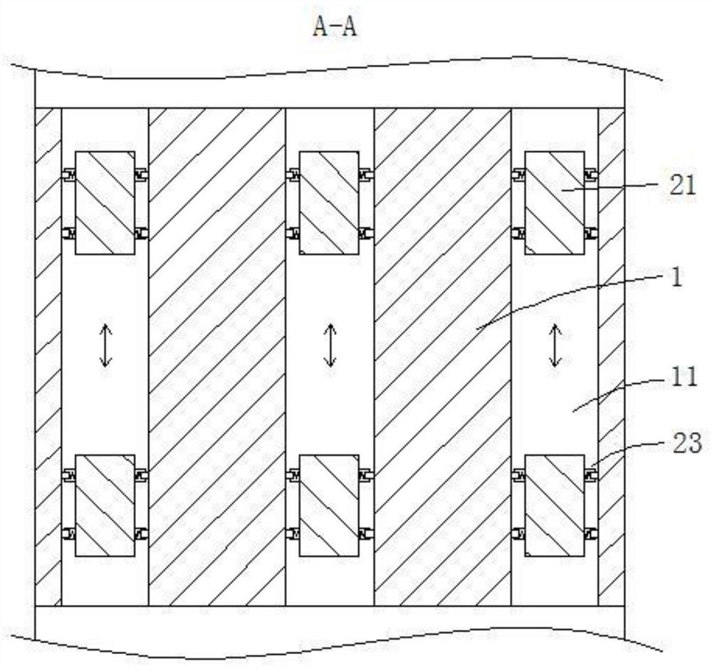 A road and bridge shock-absorbing support and its installation method