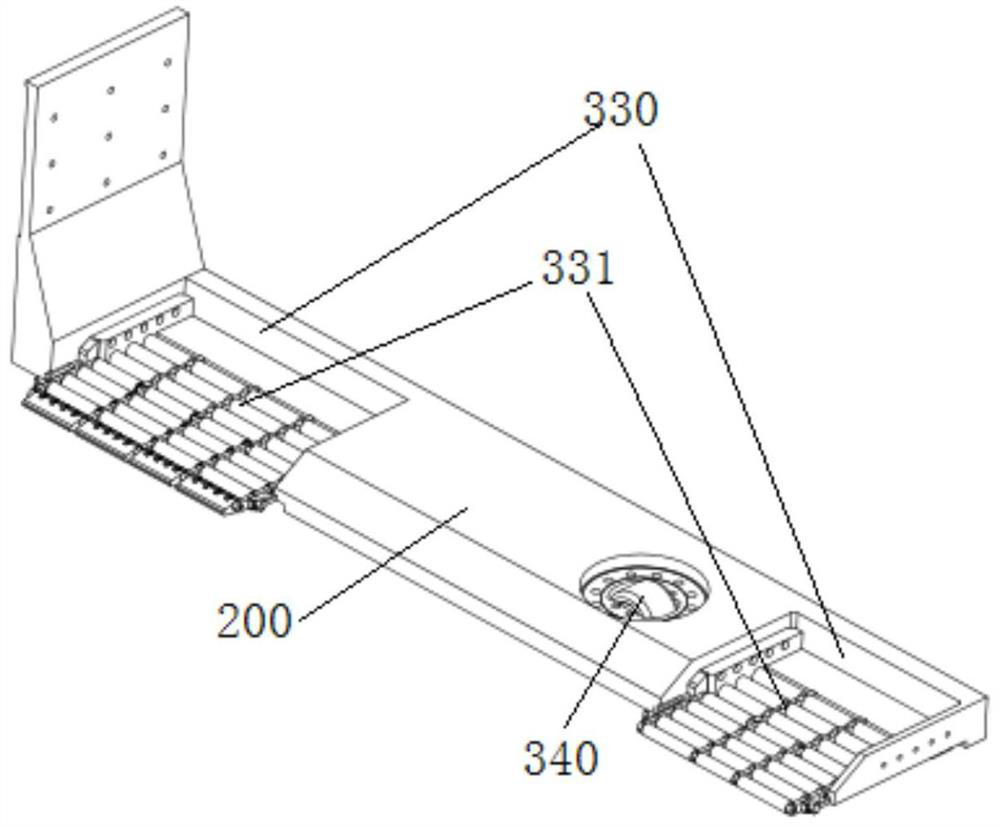 Internal forklift parking robot with blocking teeth and parking implementation method of internal forklift parking robot