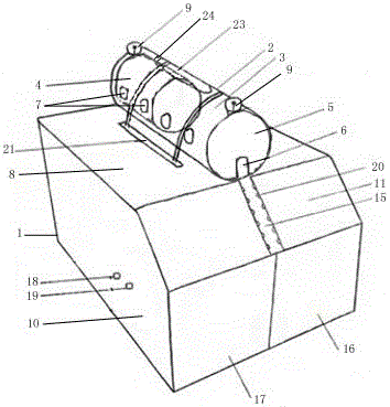 A device for tail vein and other superficial vein injection in mice