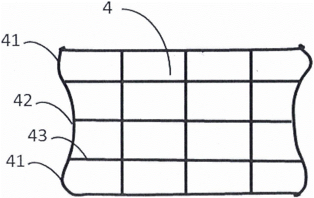 A double flat plate-supported three-dimensional mouth mask and a manufacture method therefor