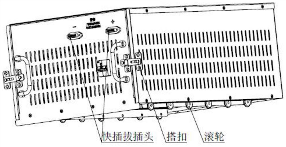 Safety protection device of lithium battery energy storage system