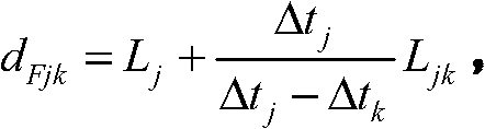 Earth fault distance measurement method based on traveling wave modulus time difference