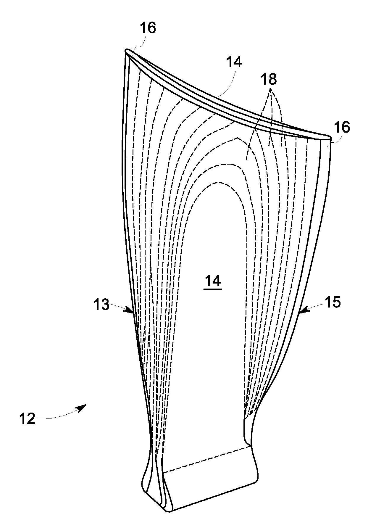 Composite airfoil structures