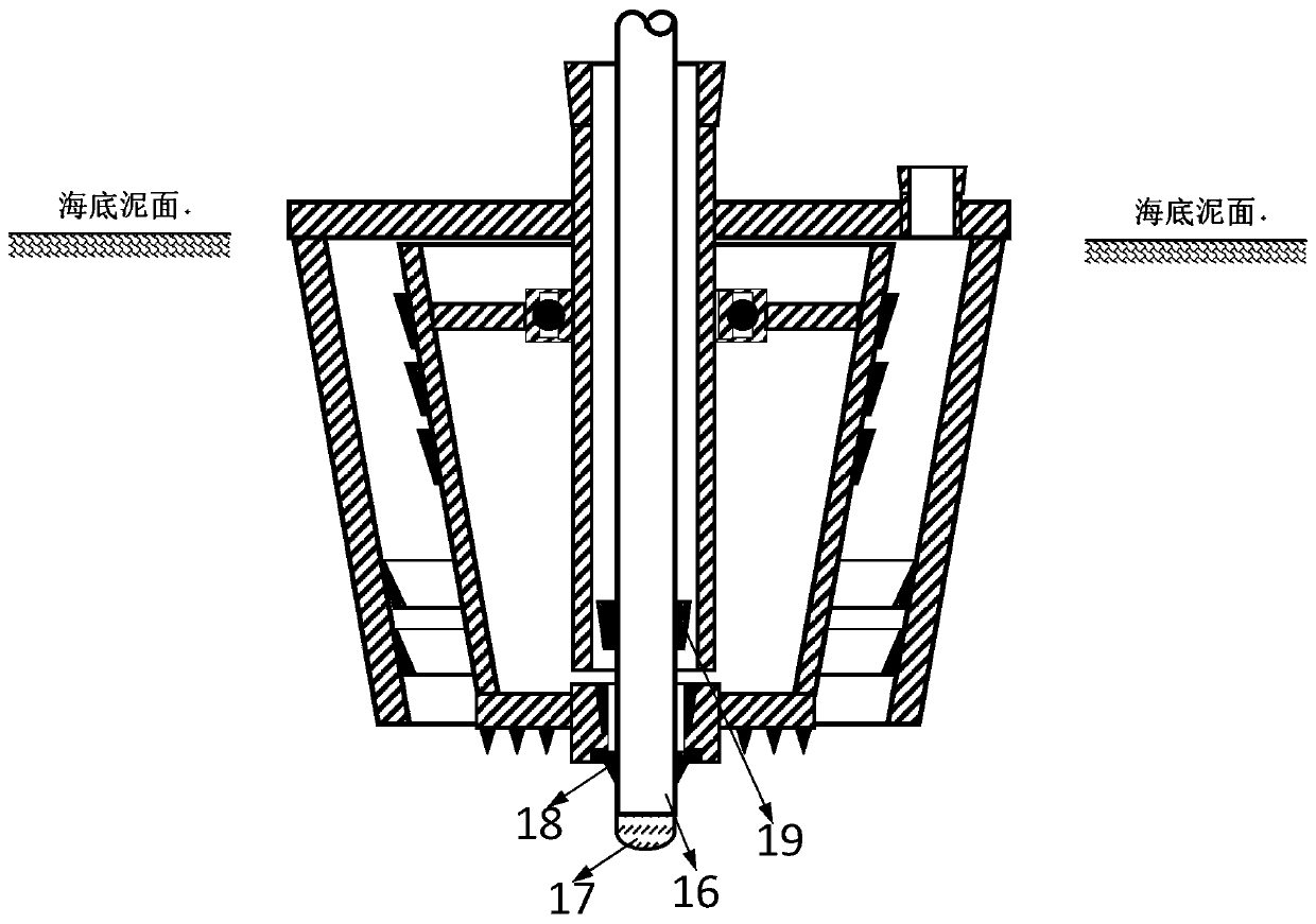 A deep water surface conduit device