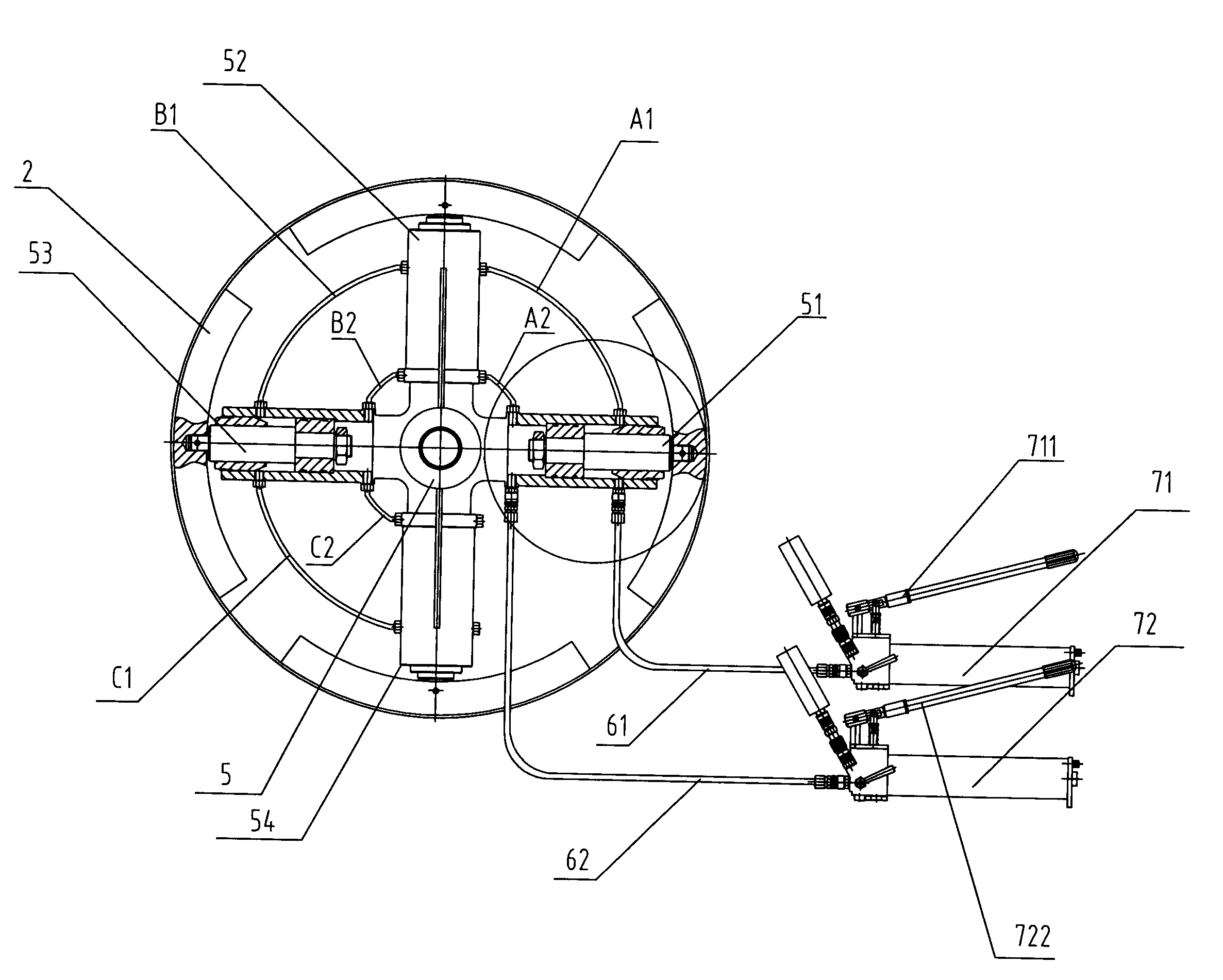 Hydraulic barrel shaper