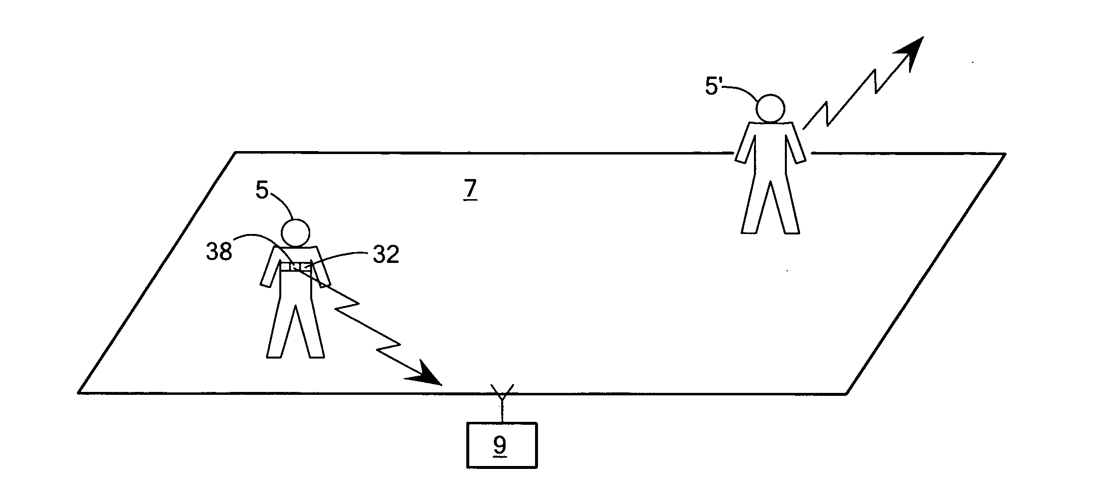 Extended range physiological monitoring system