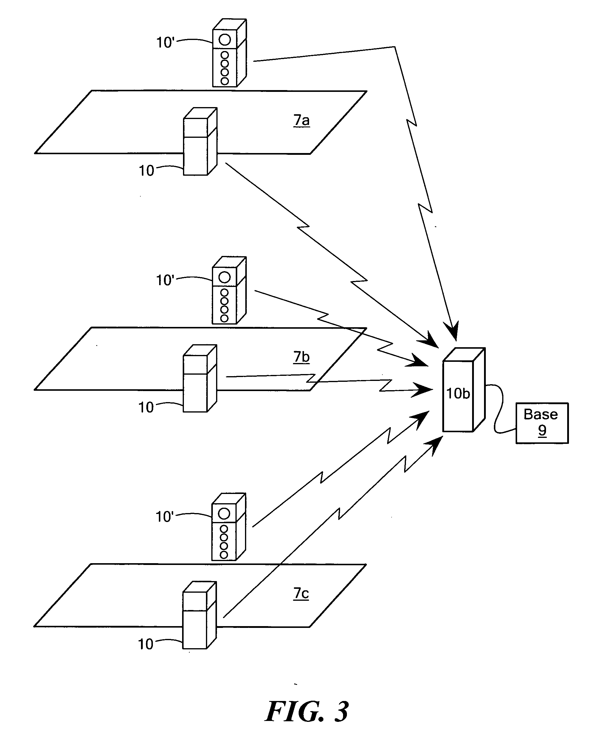 Extended range physiological monitoring system