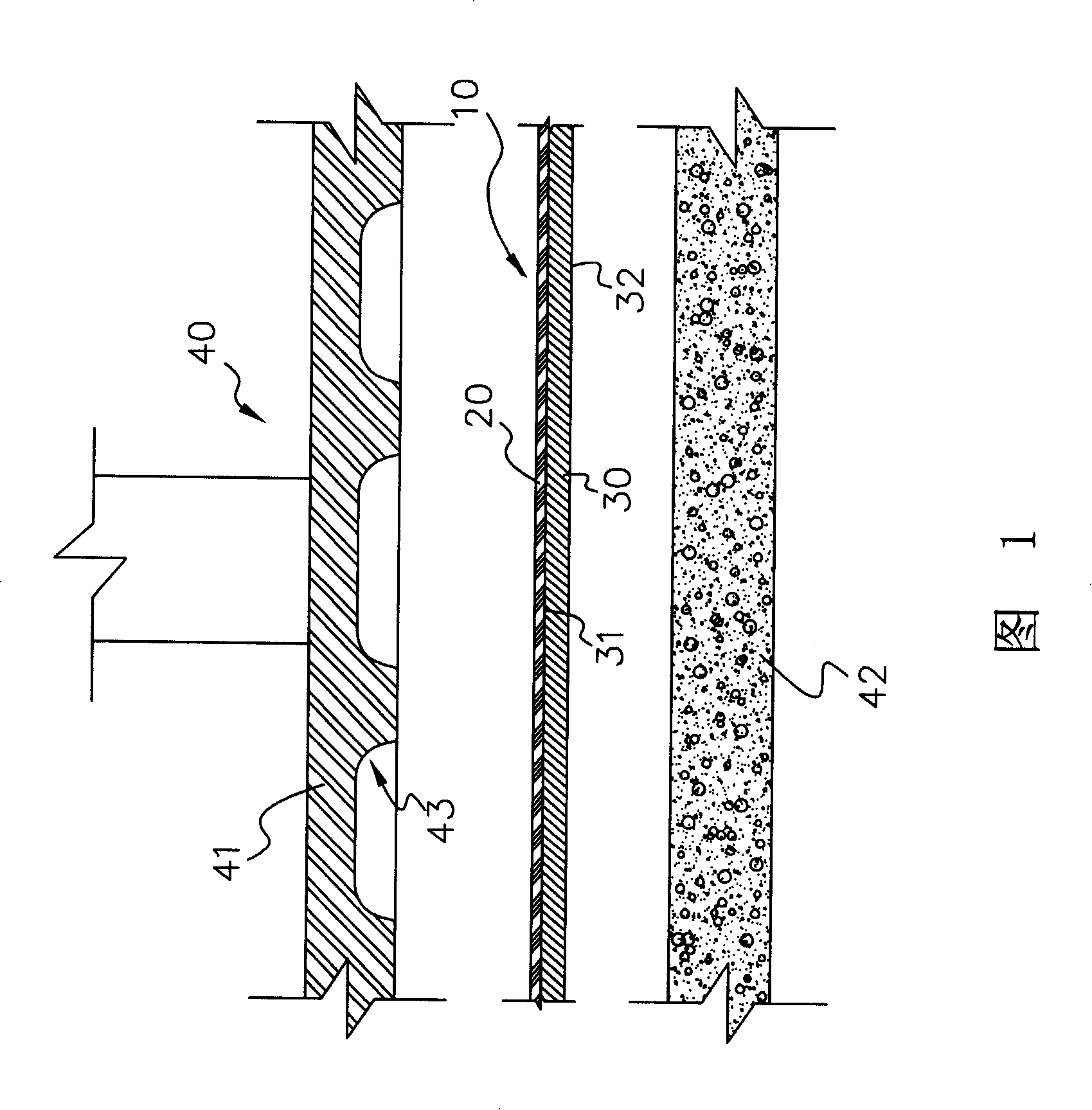 Flexible stereo magnetic iron improved structure for decoration and manufacturing method thereof