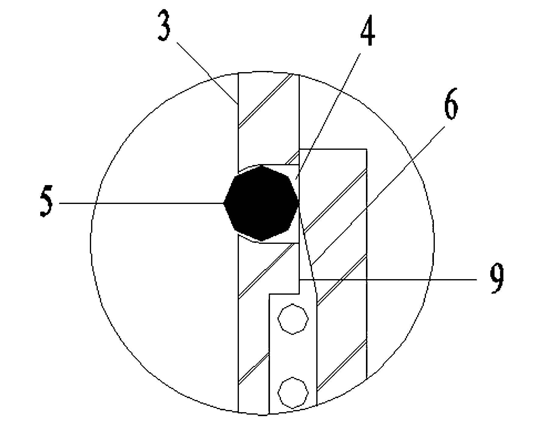 Rapid connection handle