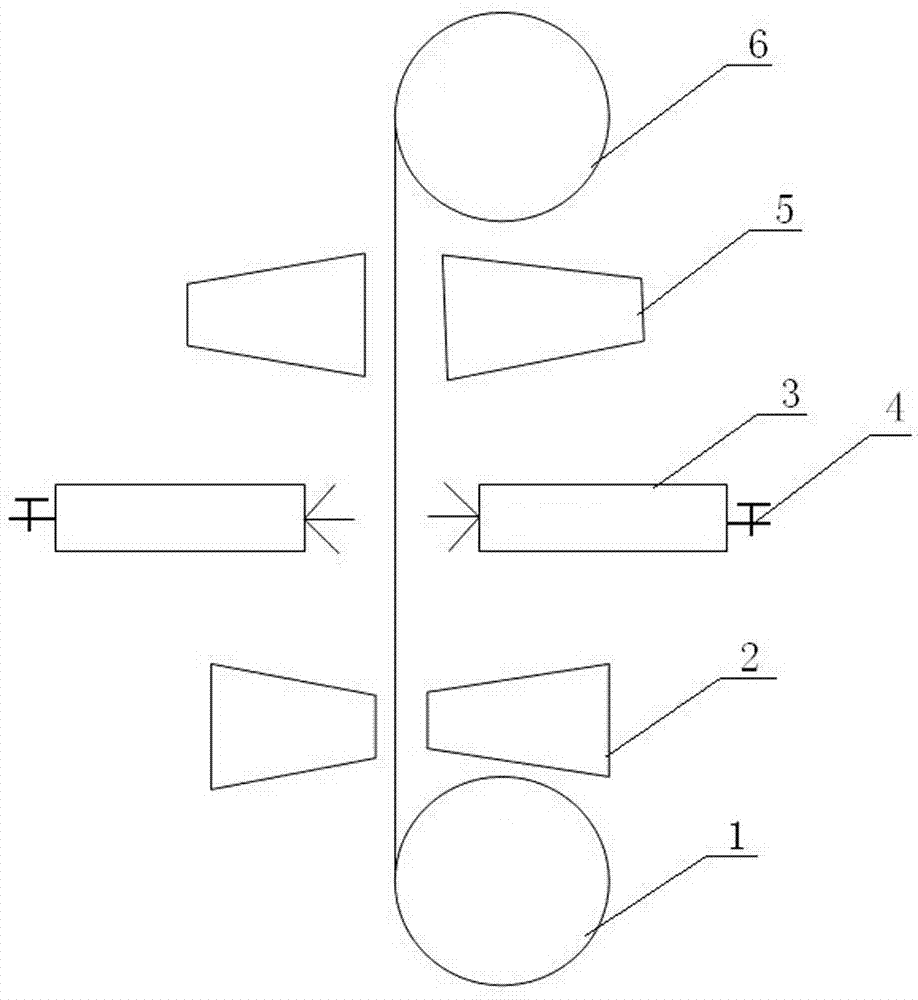 Method for preparing double-face flexible aluminum foil by spraying macromolecular composite PTC (phenylthiocarbamide) powder body through plasmas