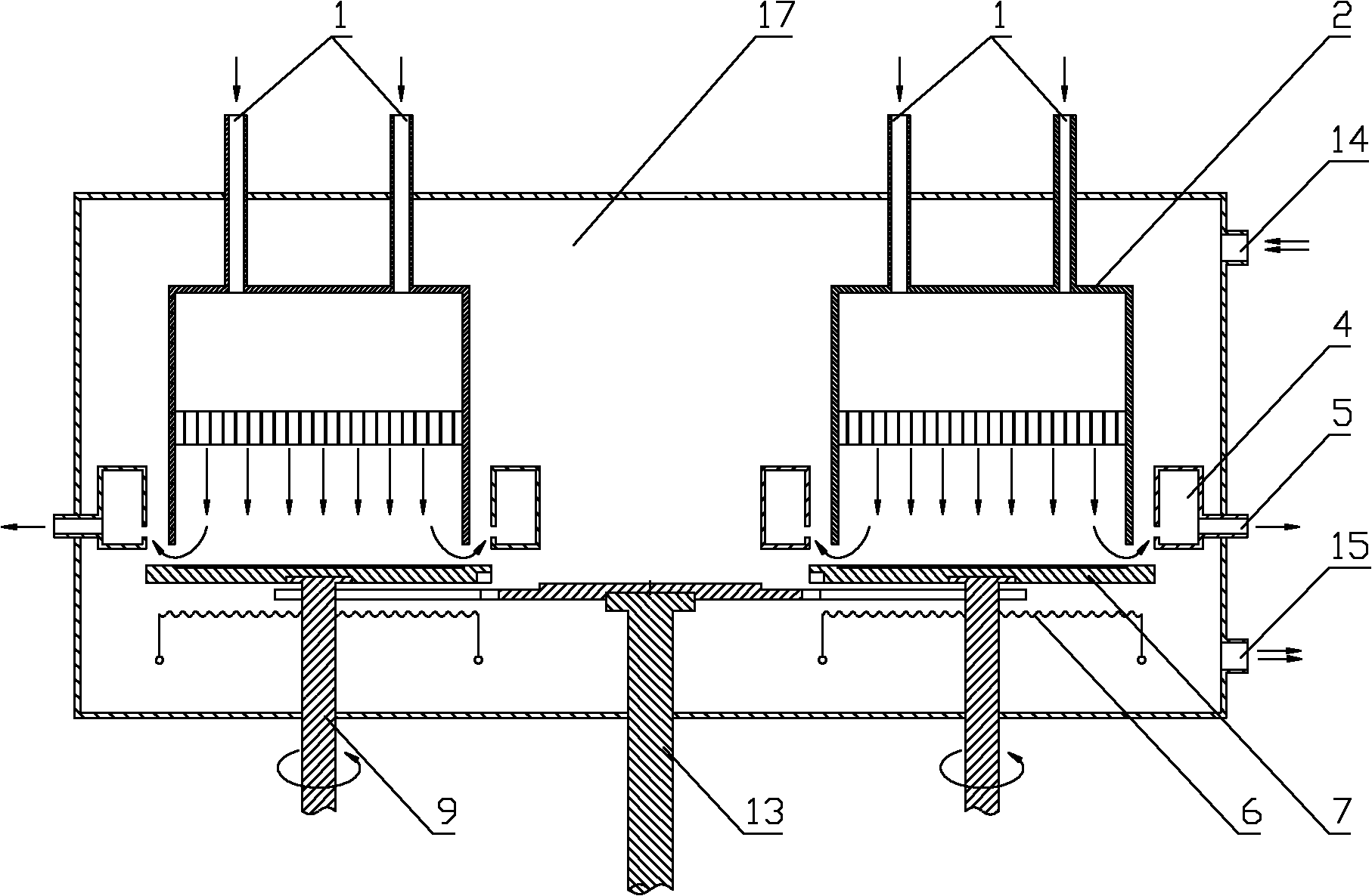 Vapor phase epitaxy device and vapor phase epitaxy method