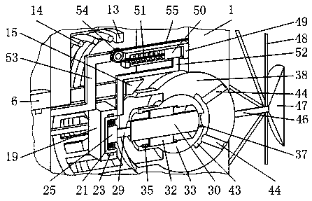 Green and energy-saving fire-extinguishing device for thermal insulation layer of building external wall