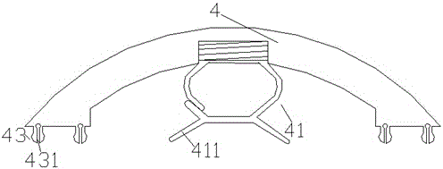 Pipeline protective cover device convenient to dismantle and mount and installation method thereof