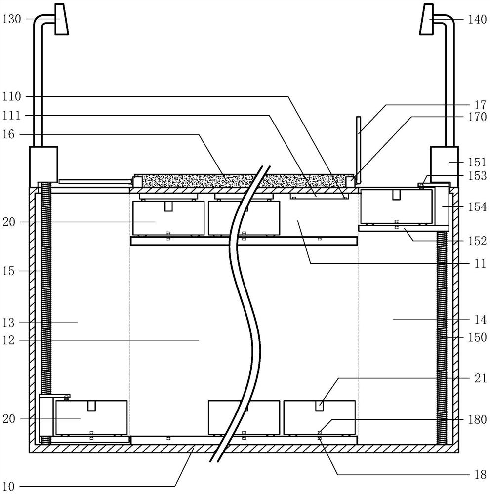 Shared bicycle parking and taking tank