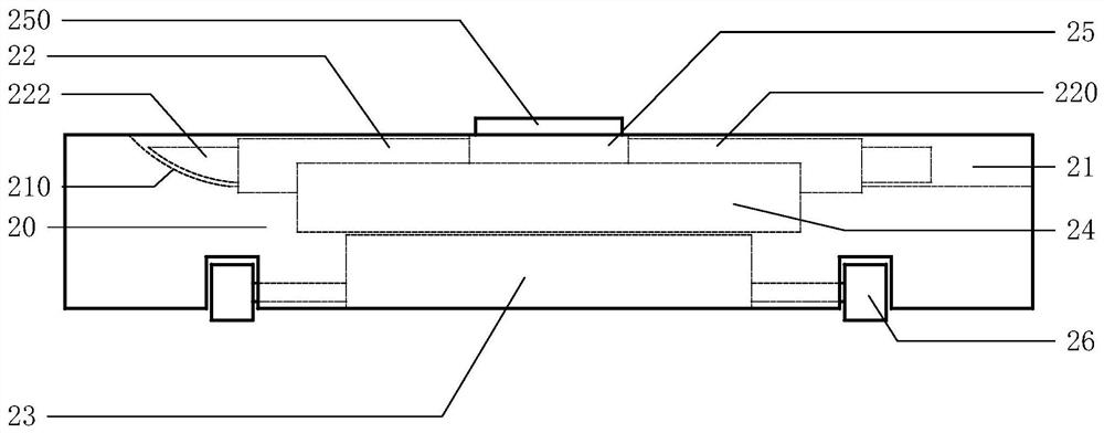 Shared bicycle parking and taking tank