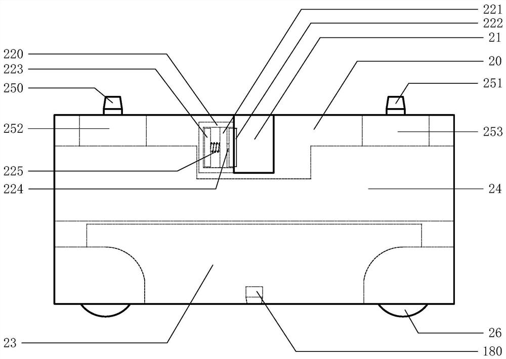 Shared bicycle parking and taking tank