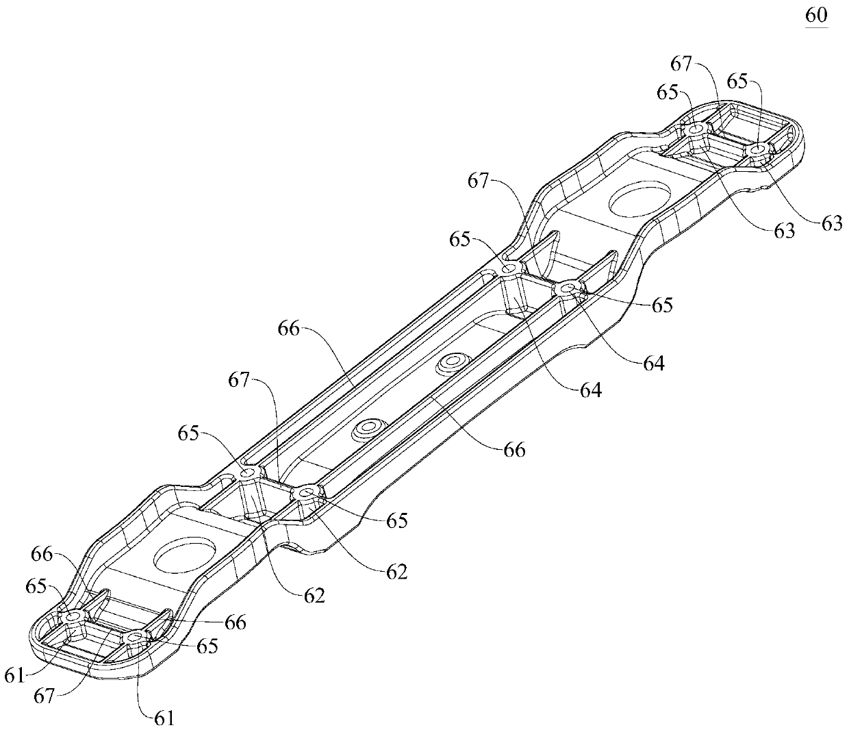 Vehicle and its front floor assembly