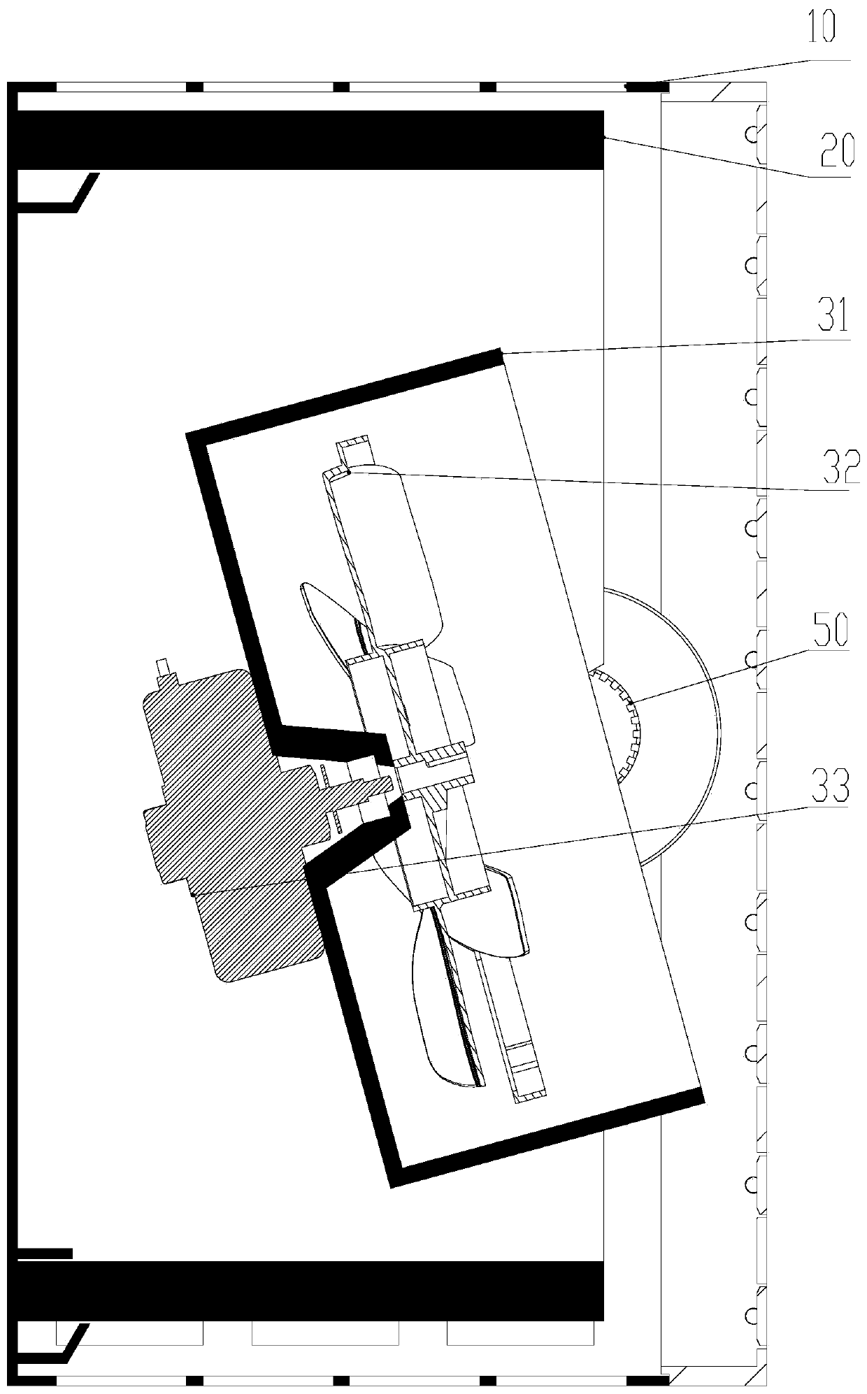 Indoor unit and air conditioner with same