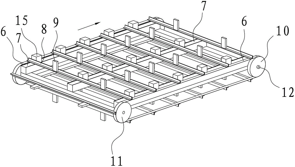 Base processing equipment for wooden pallet