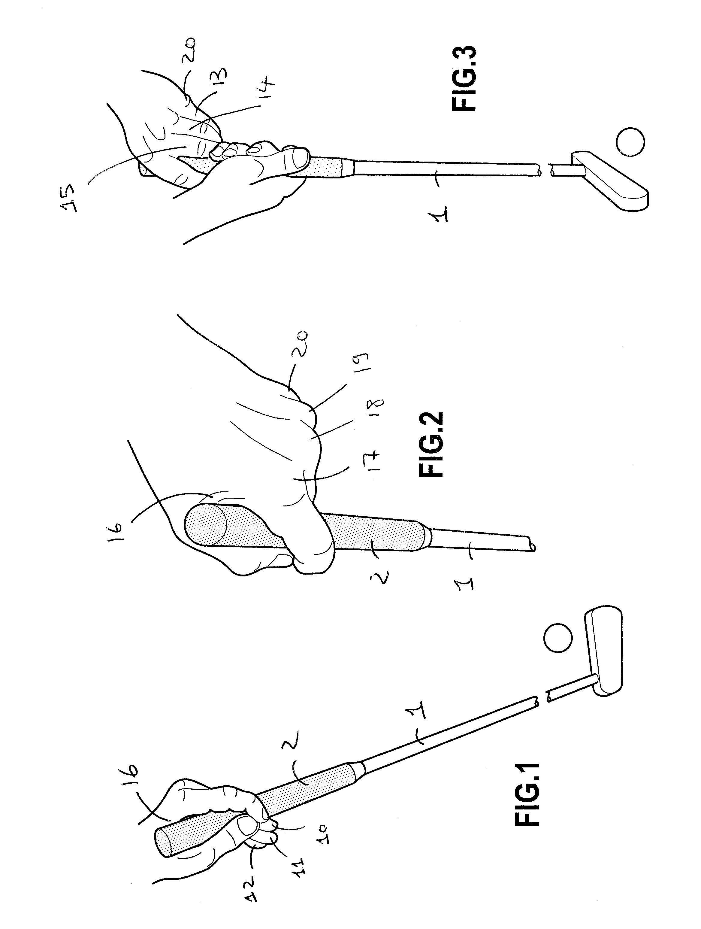 Golf putting method