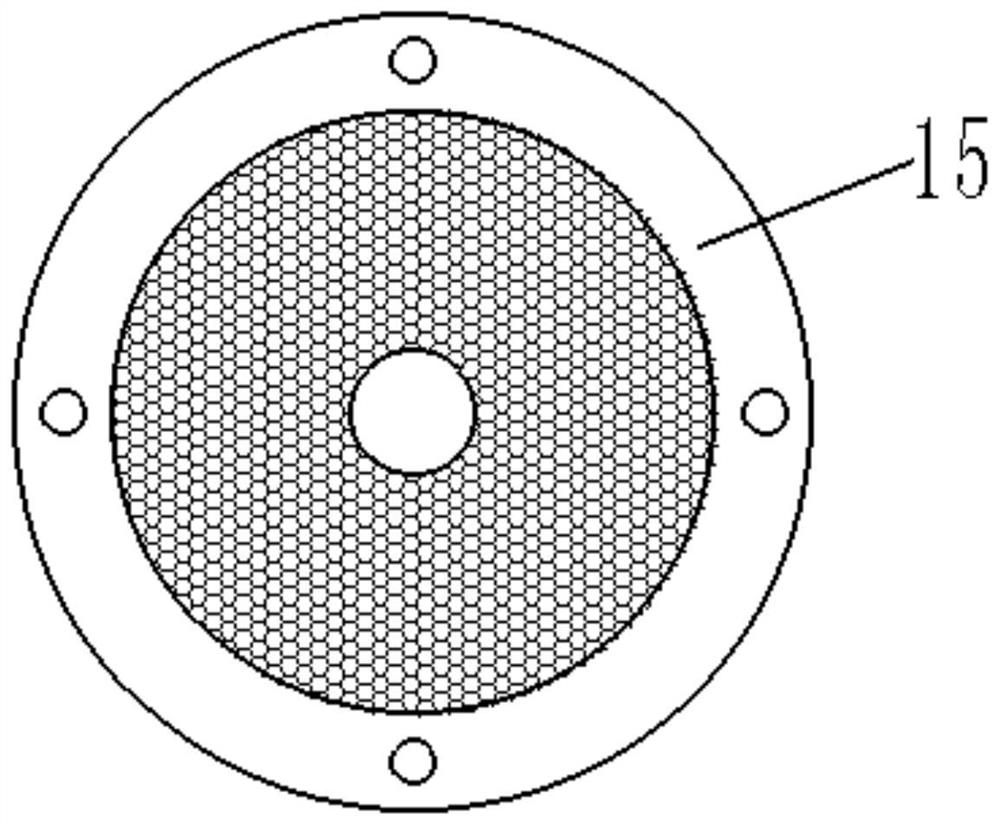 Stirring soybean cleaning device