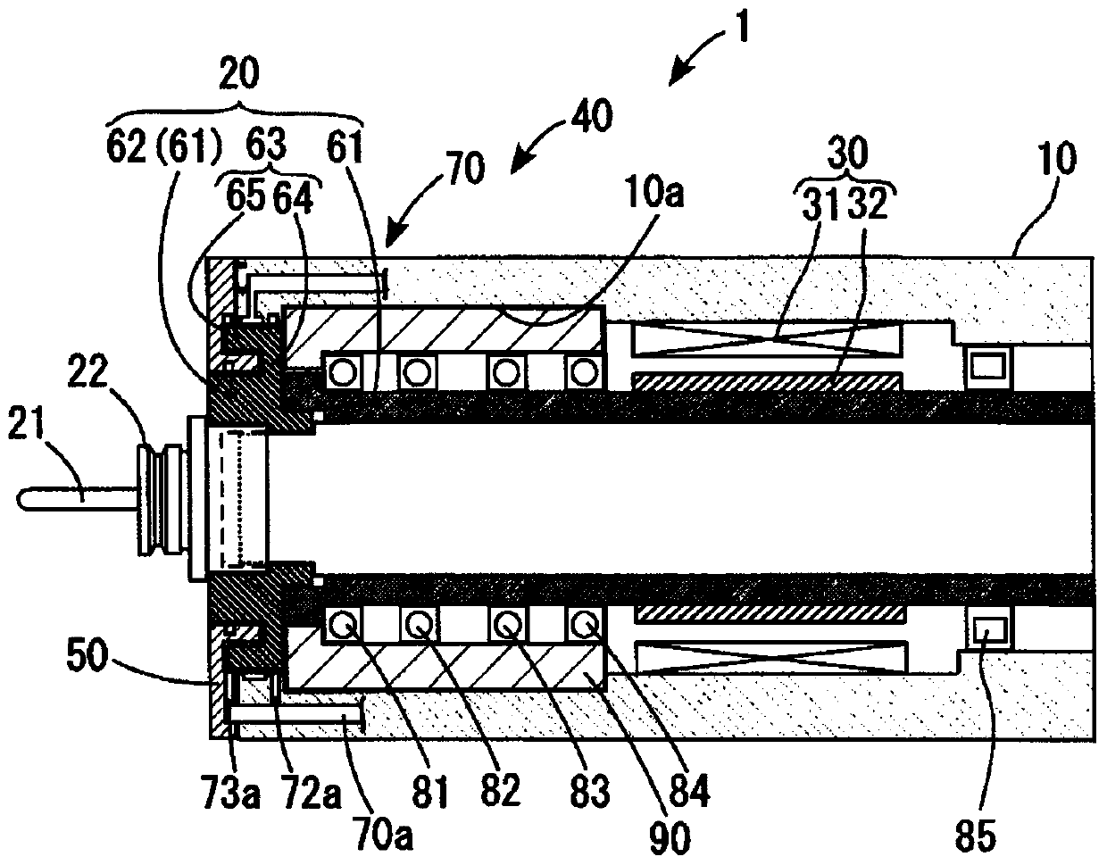 Spindle device