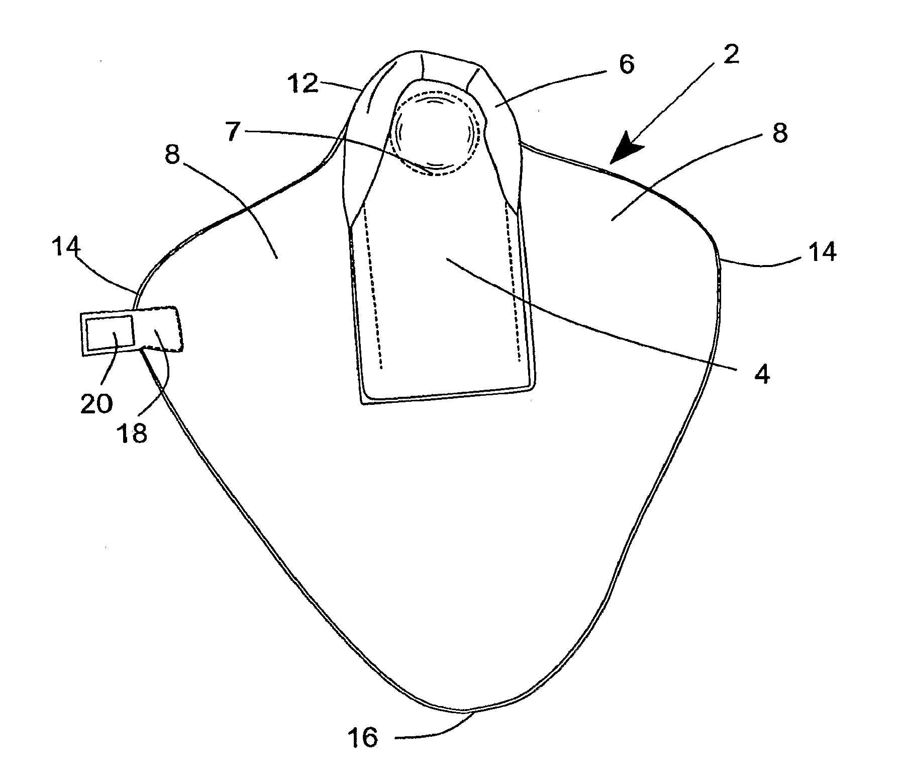 Infant wrap including body padding