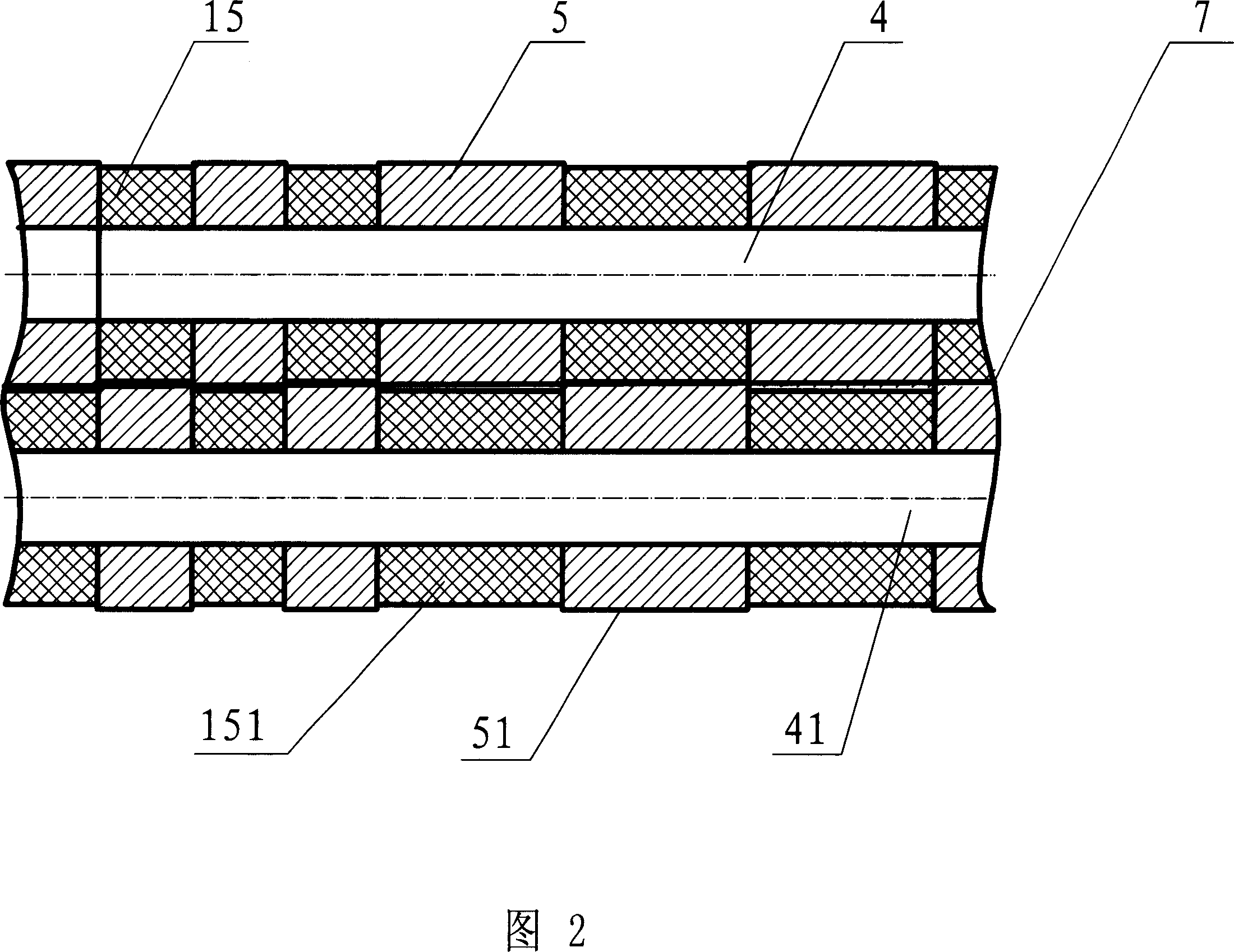 Aluminium belt cutting machine