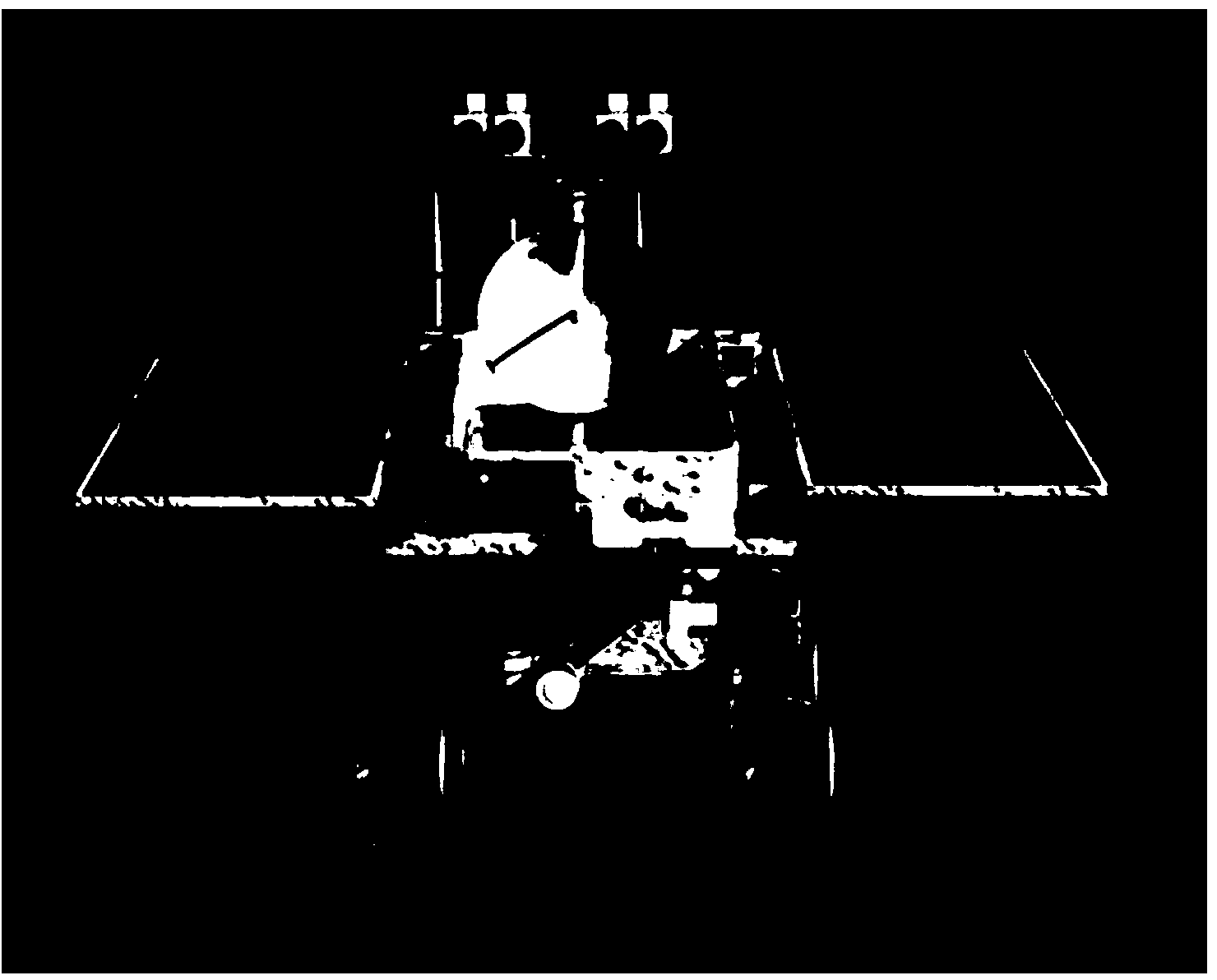 Mutual-shooting imaging system for deep-space exploration lander and deep-space exploration rover