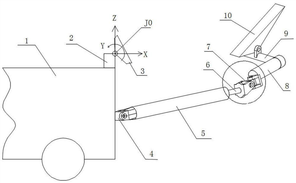 Drill jumbo lighting and camera shooting follow-up system, control method and drill jumbo