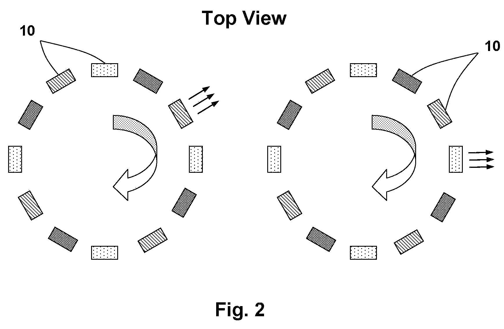 Rotational obstruction and beacon signaling apparatus