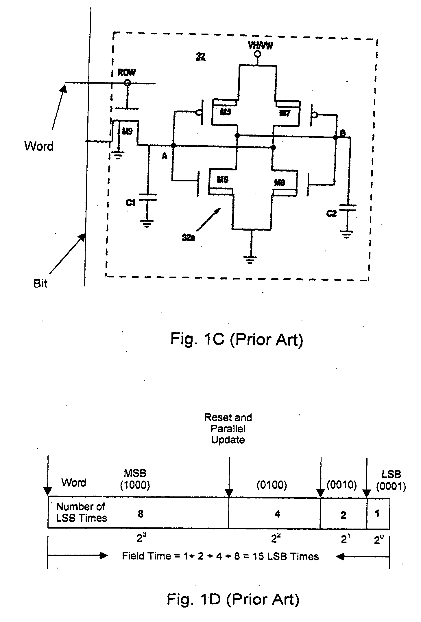 Increase gray scales of projection system by reflecting light from mirror elements with non-uniform intensity distribution